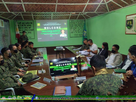 Philippine Army conducts annual general inspection at 43IB