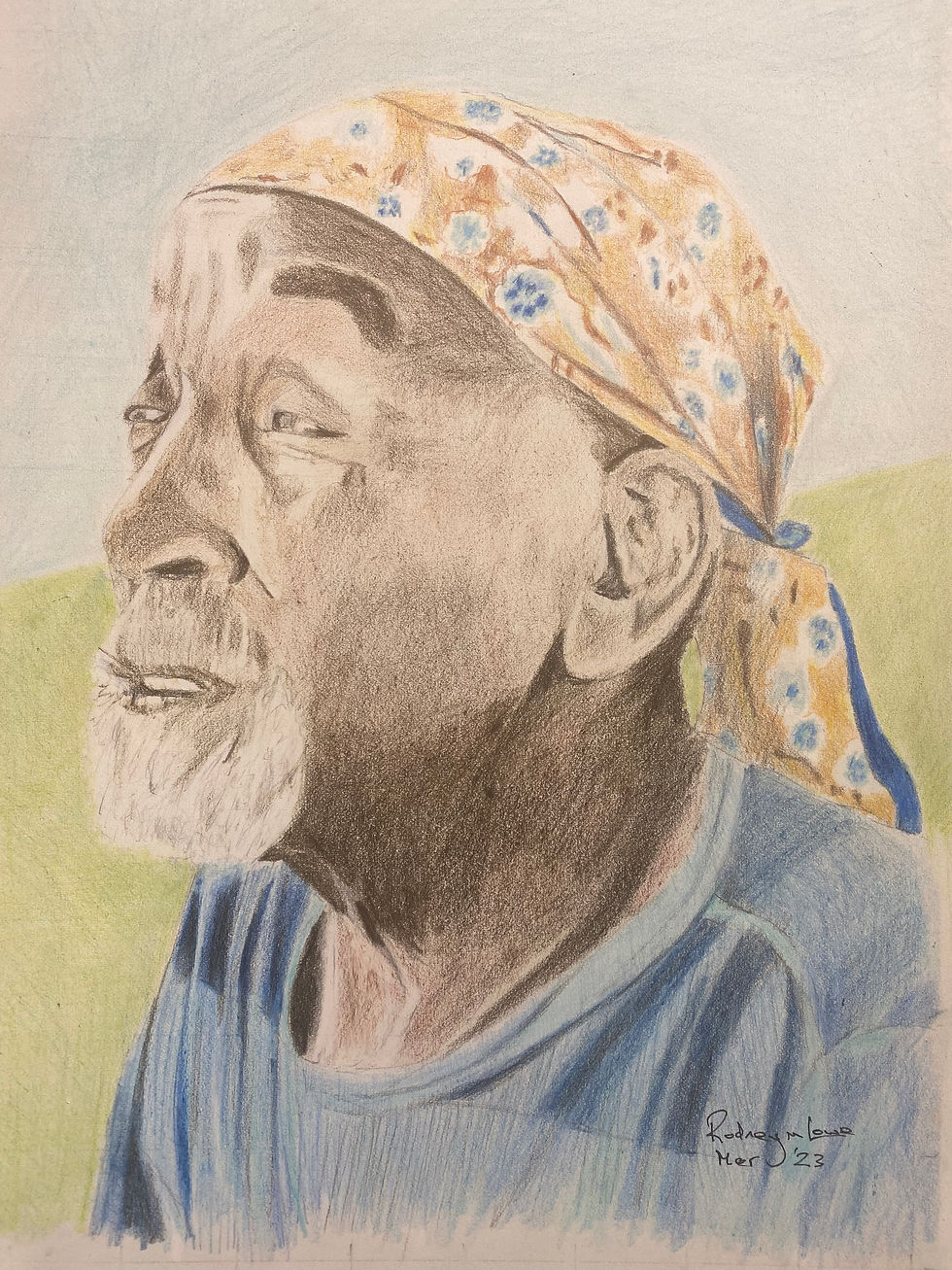 Thumbnail: Custom Portrait in Colored Pencil