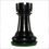 Thumbnail: 4" MoW Ebony Chess Pieces - Imperial Staunton