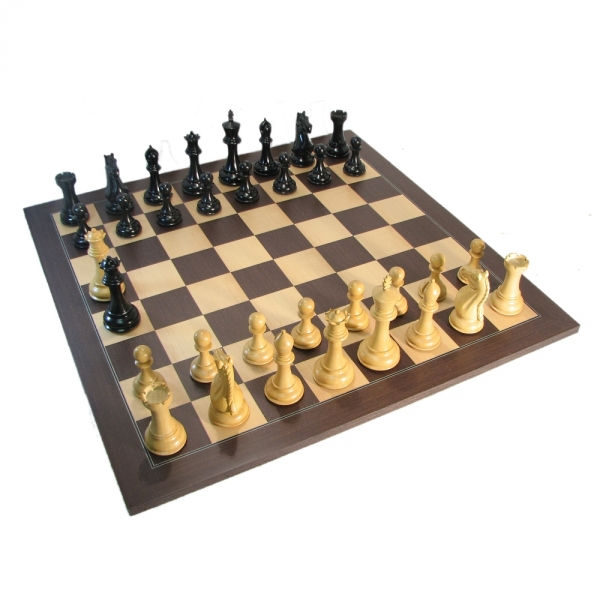 Huge Imperator Staunton Chess Set