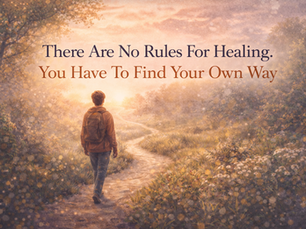 person walking along a peaceful path symbolising the personal journey of healing and self discovery