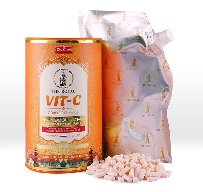 縮圖：泰國【Thai皇家Royal-維生素C】 咀嚼VC口含片