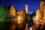 Bruges at night