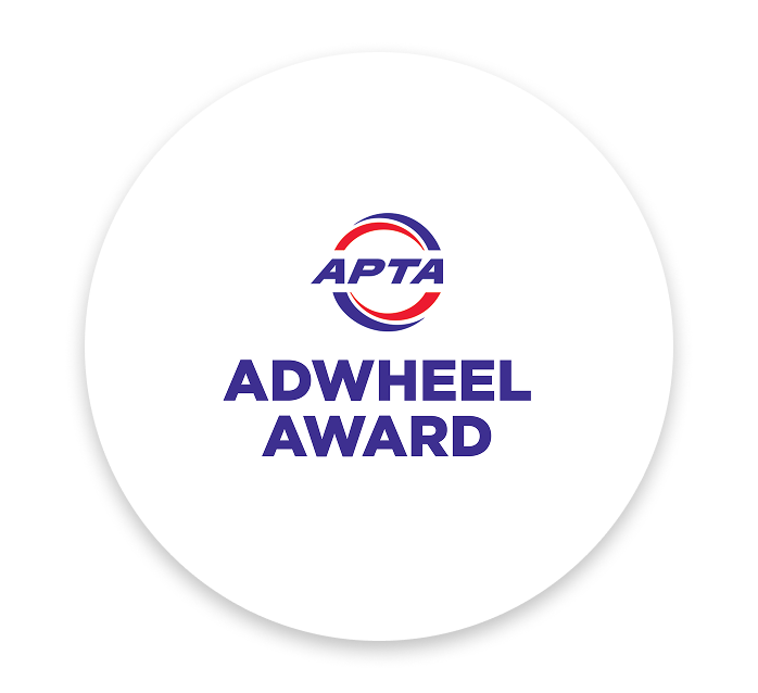 APTA Adwheel Award Winner