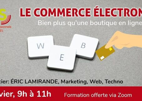 COMMERCE EN LIGNE : Bien plus qu’une boutique en ligne!