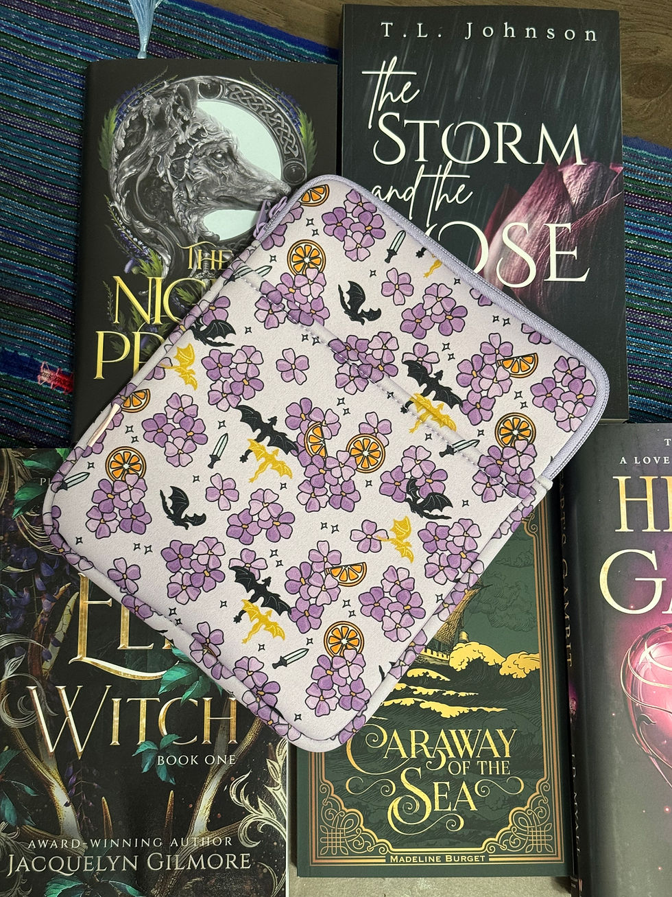 Thumbnail: Violet Dragon Rider Book & Kindle Sleeve