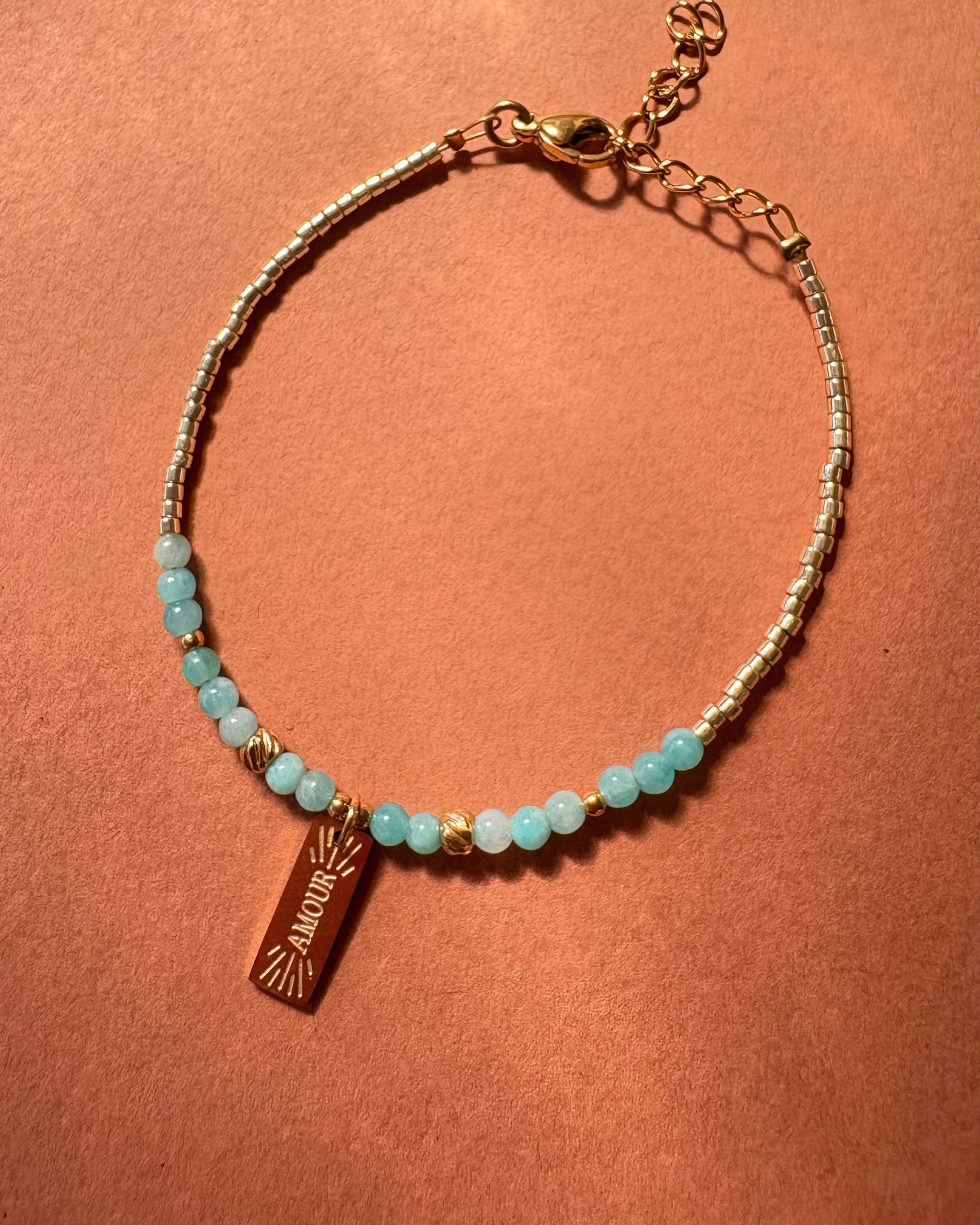 Lova Bracelet Amour Amazonite