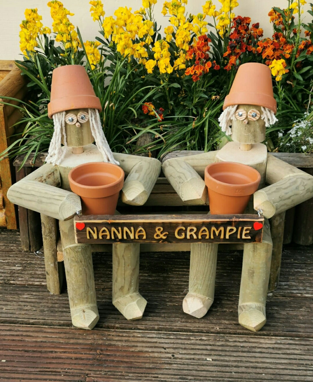 double bench inc plaque 