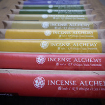 Retail packaging for Incense Alchemy
