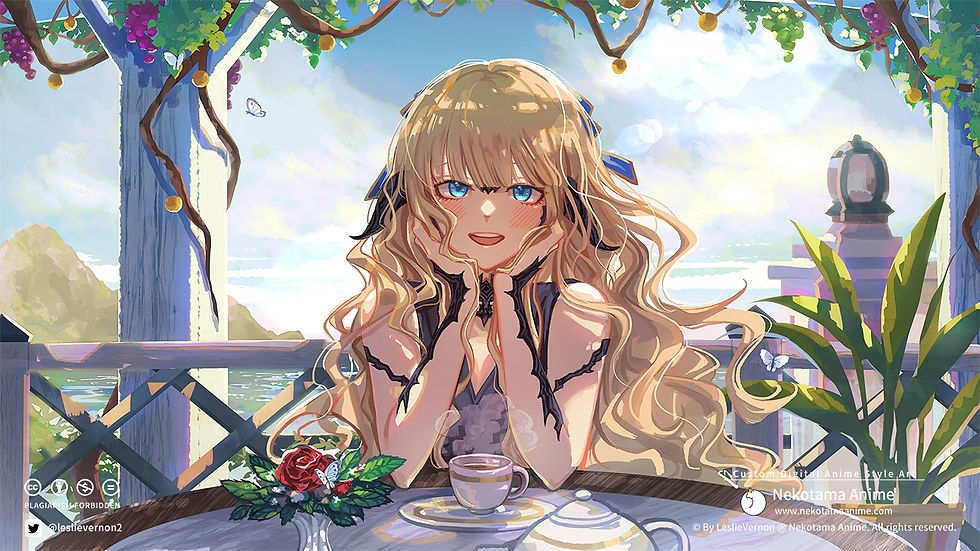 Thumbnail: LeslieVernon - Anime and Vtuber Commission (C2)