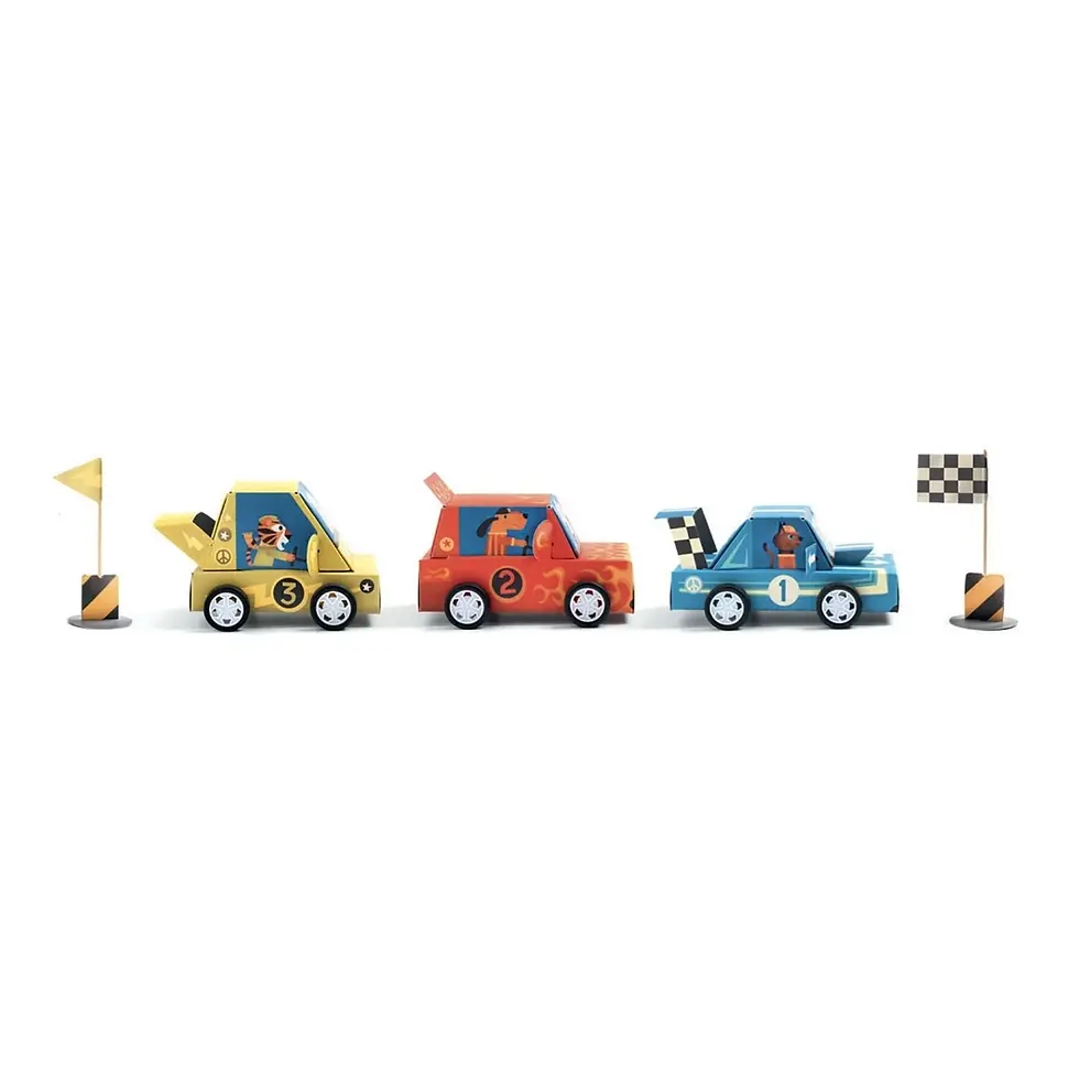 Miniaturbild: DIY - Rennautos