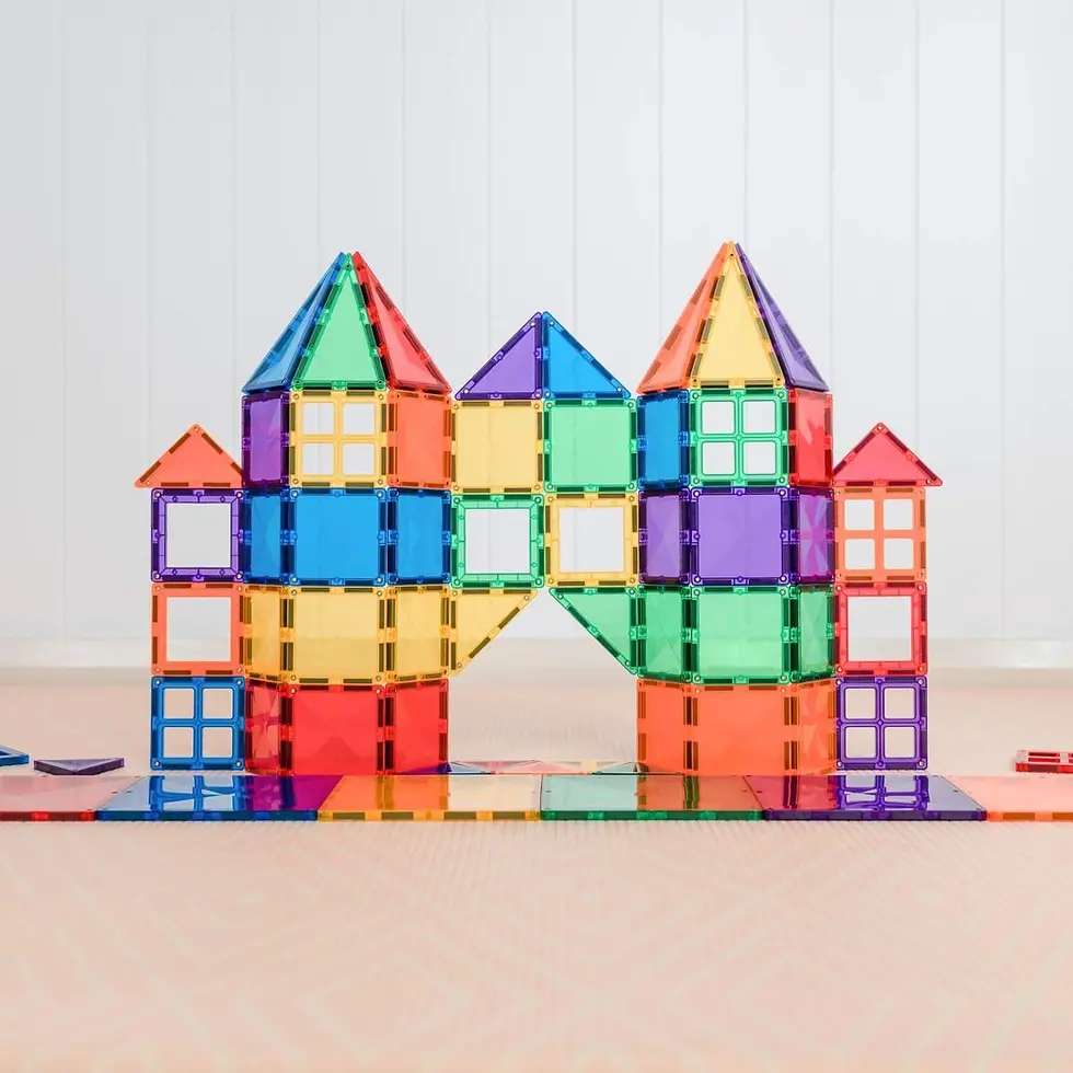 Miniaturbild: Connetix Magnetbausteine Rainbow Starter Pack - 60 Teile
