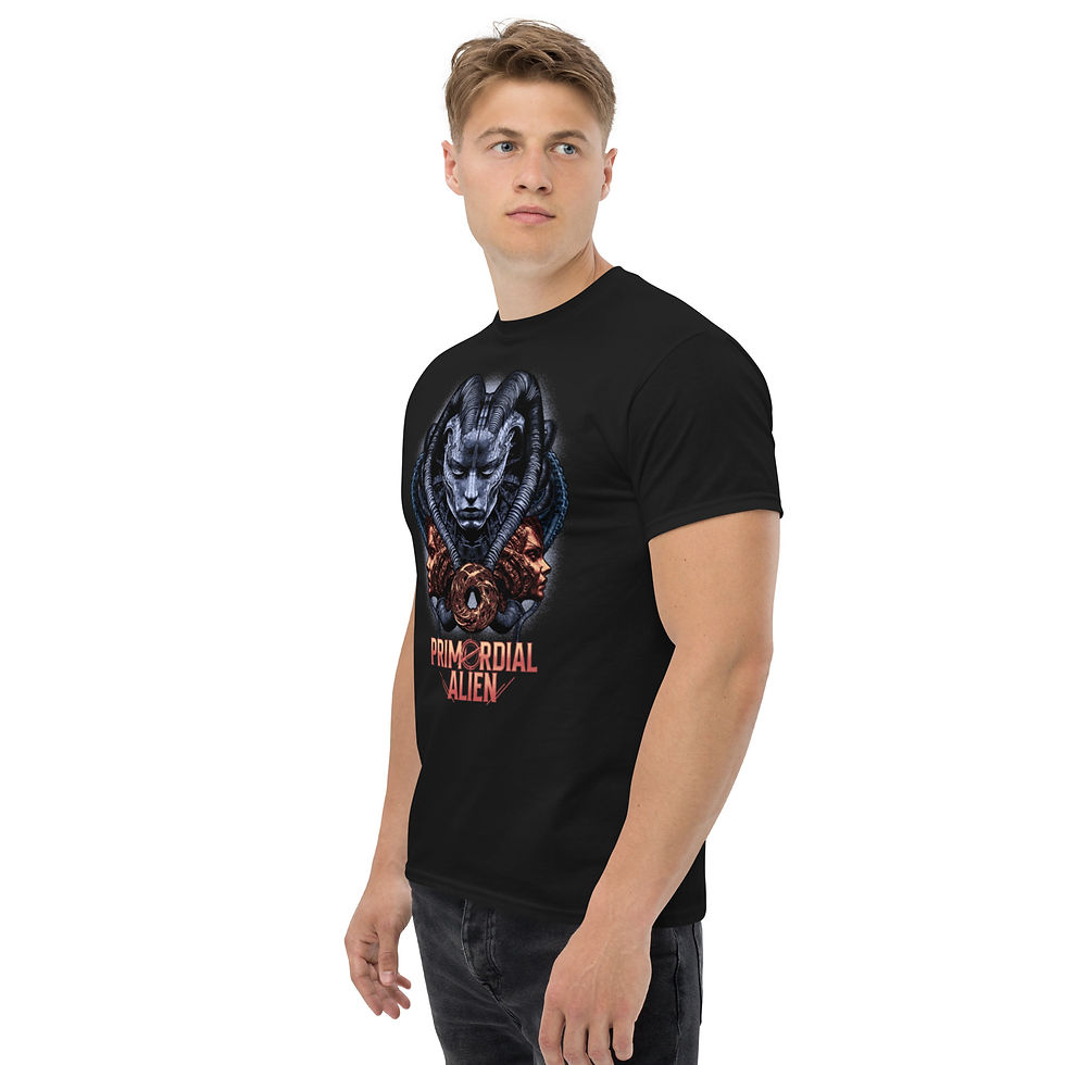 Thumbnail: Omnipotence Unisex Primordial Alien Classic Tee