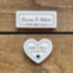 Thumbnail: Personalised plaques engraved with dates and names