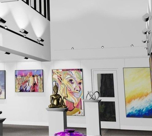 Click-track system in a Gallery