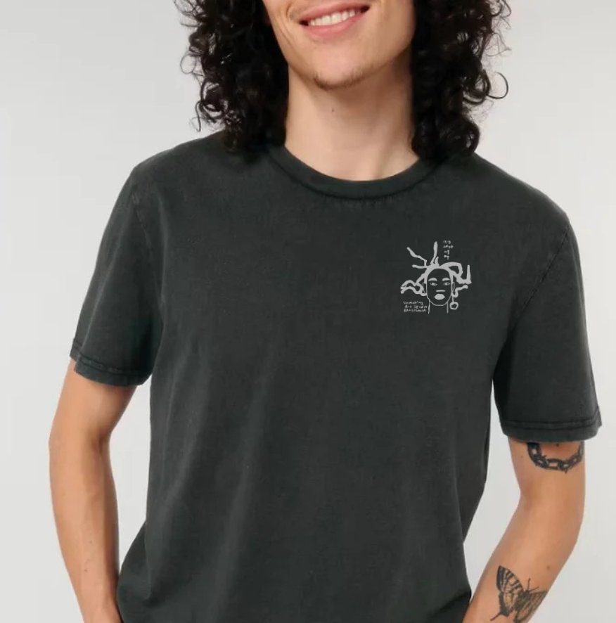 Vintage T-Shirt with Small Unmaking Art logo