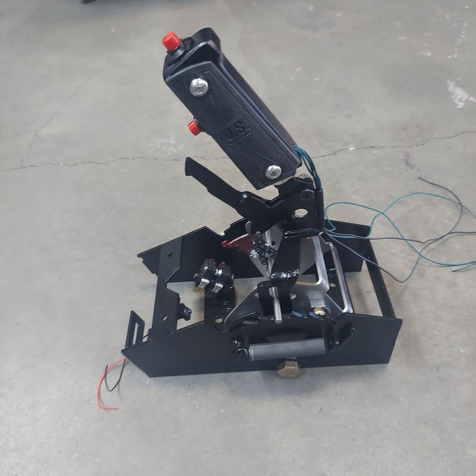 Thumbnail: Extermintor Shifter with Colt 45 Pistal Grip for all 3spds Black #1170BS