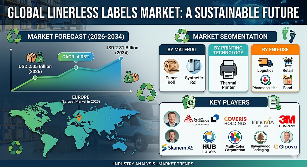 Navigating the Future of Sustainable Packaging: A Deep Dive into the Linerless Labels Market