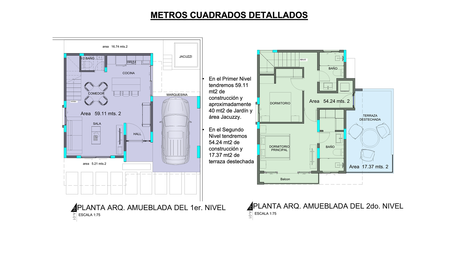 alt="Gabriela Residenz Ansicht Plan Immobilien Poca Chica"