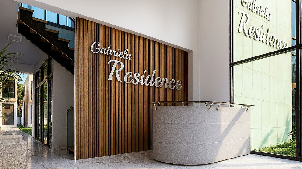Miniaturbild: Gabriela Residenz, Poca Chica, Immobilien, Ferienhaus, Empfang, Eingang