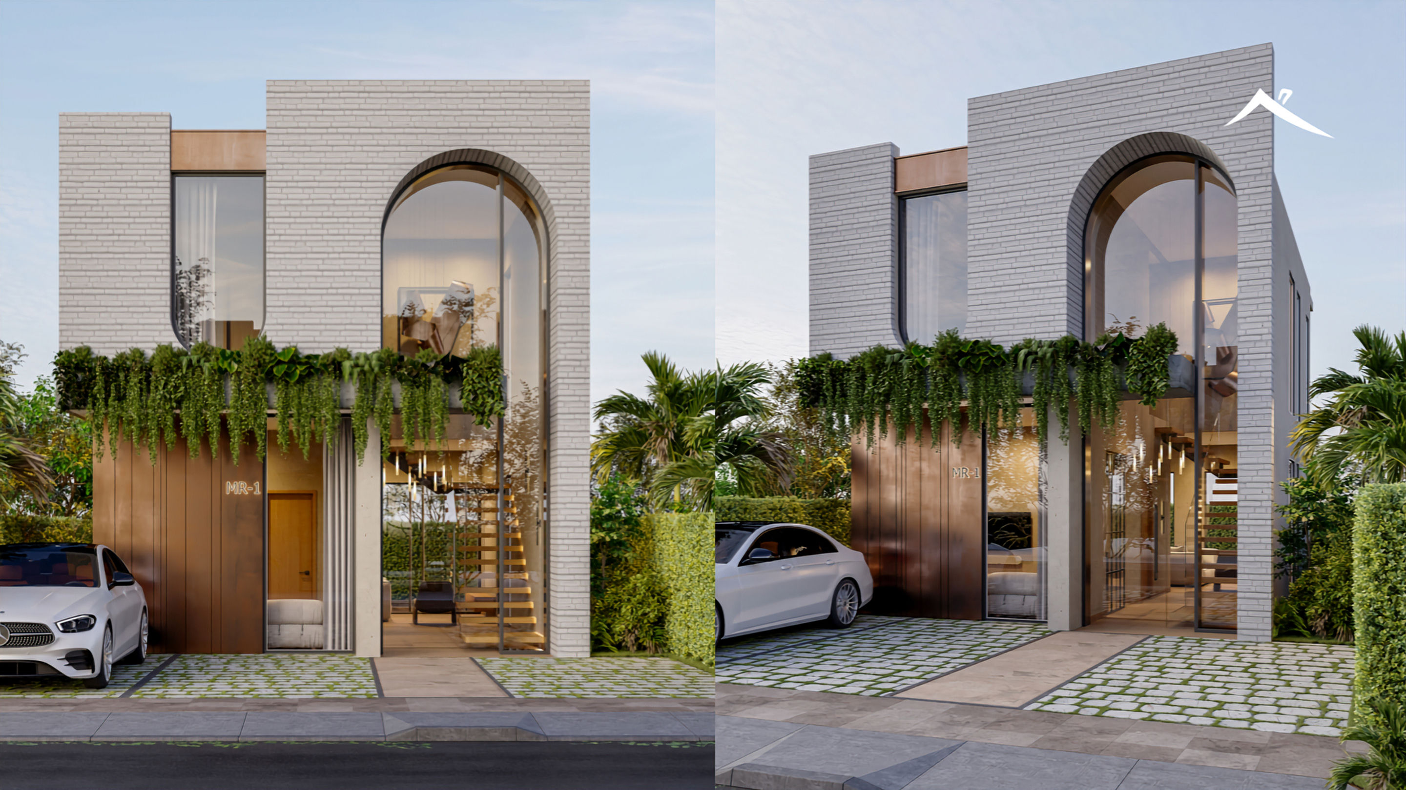 Midtown Residenz, Punta Cana, Immobilien, Eingang, Frontansicht