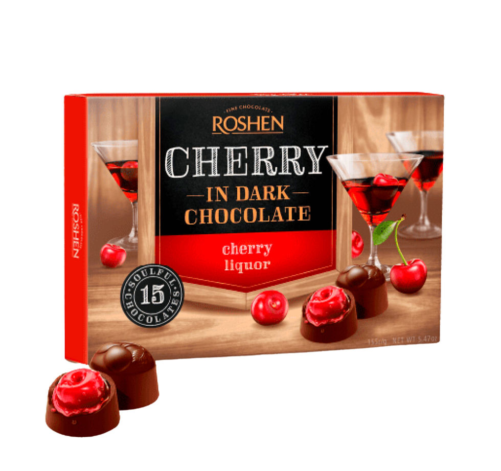 Цукерки Shooters з вишневим лікером