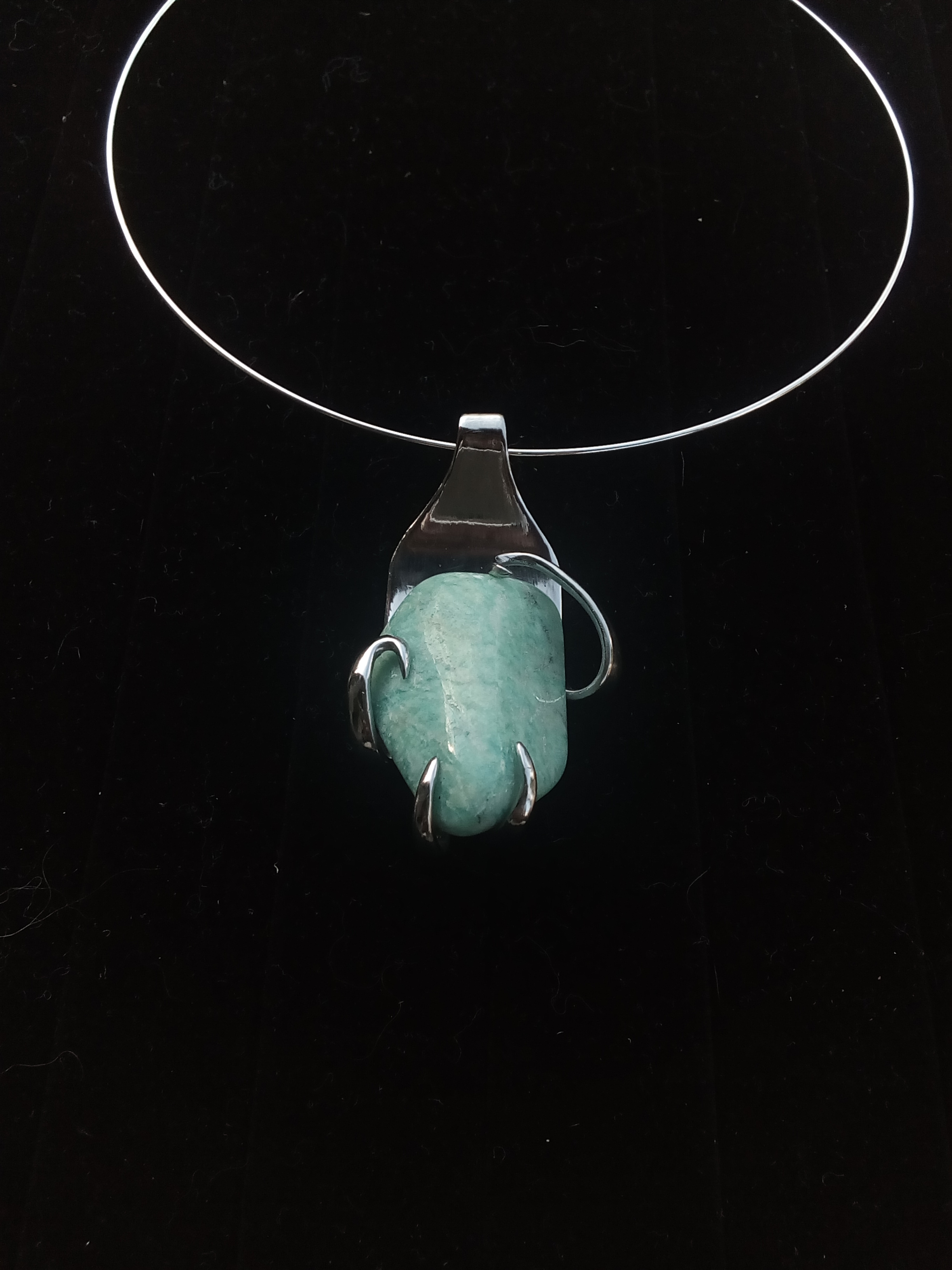 Collier Amazonite Pérou