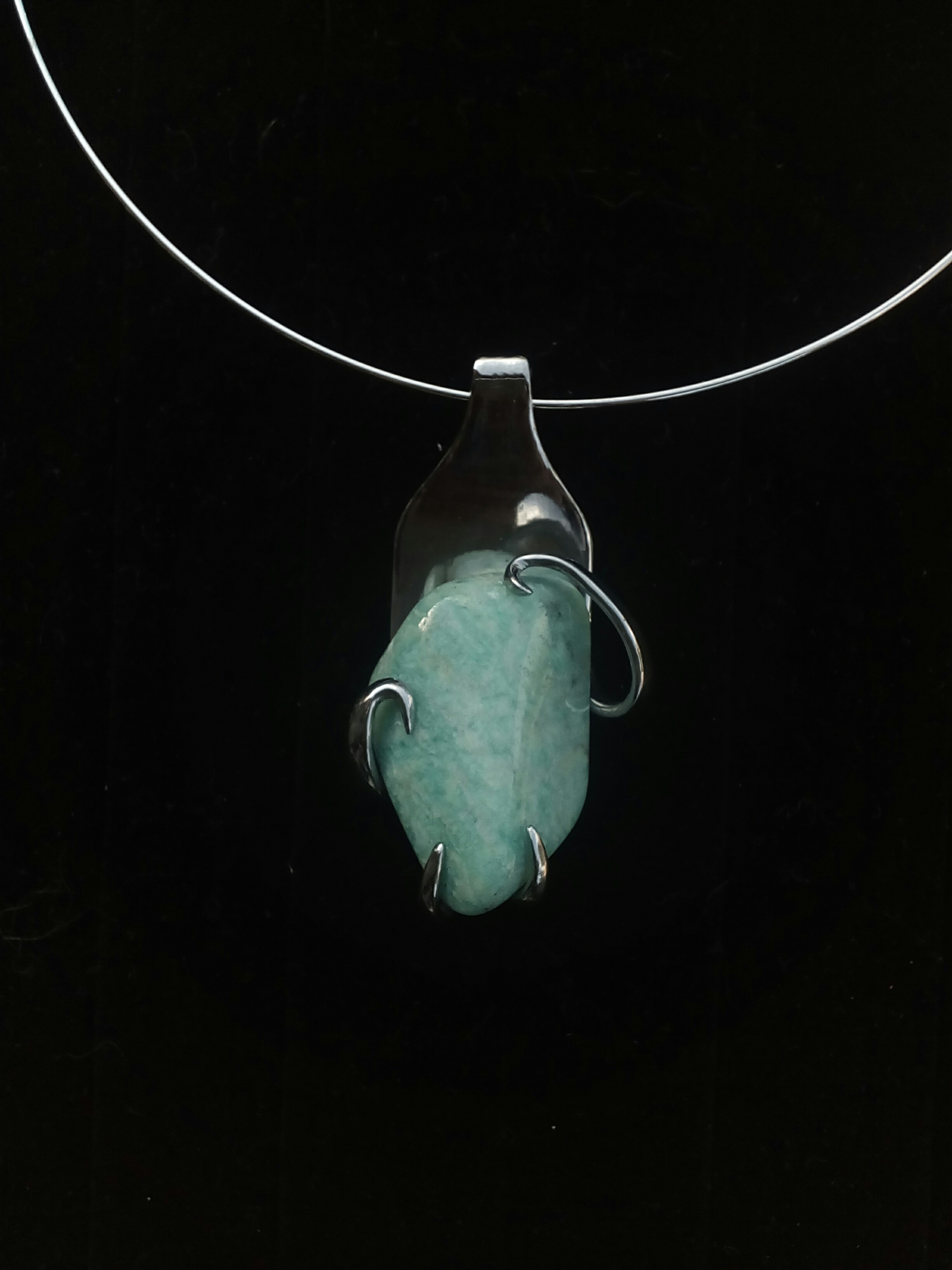Collier Amazonite Pérou