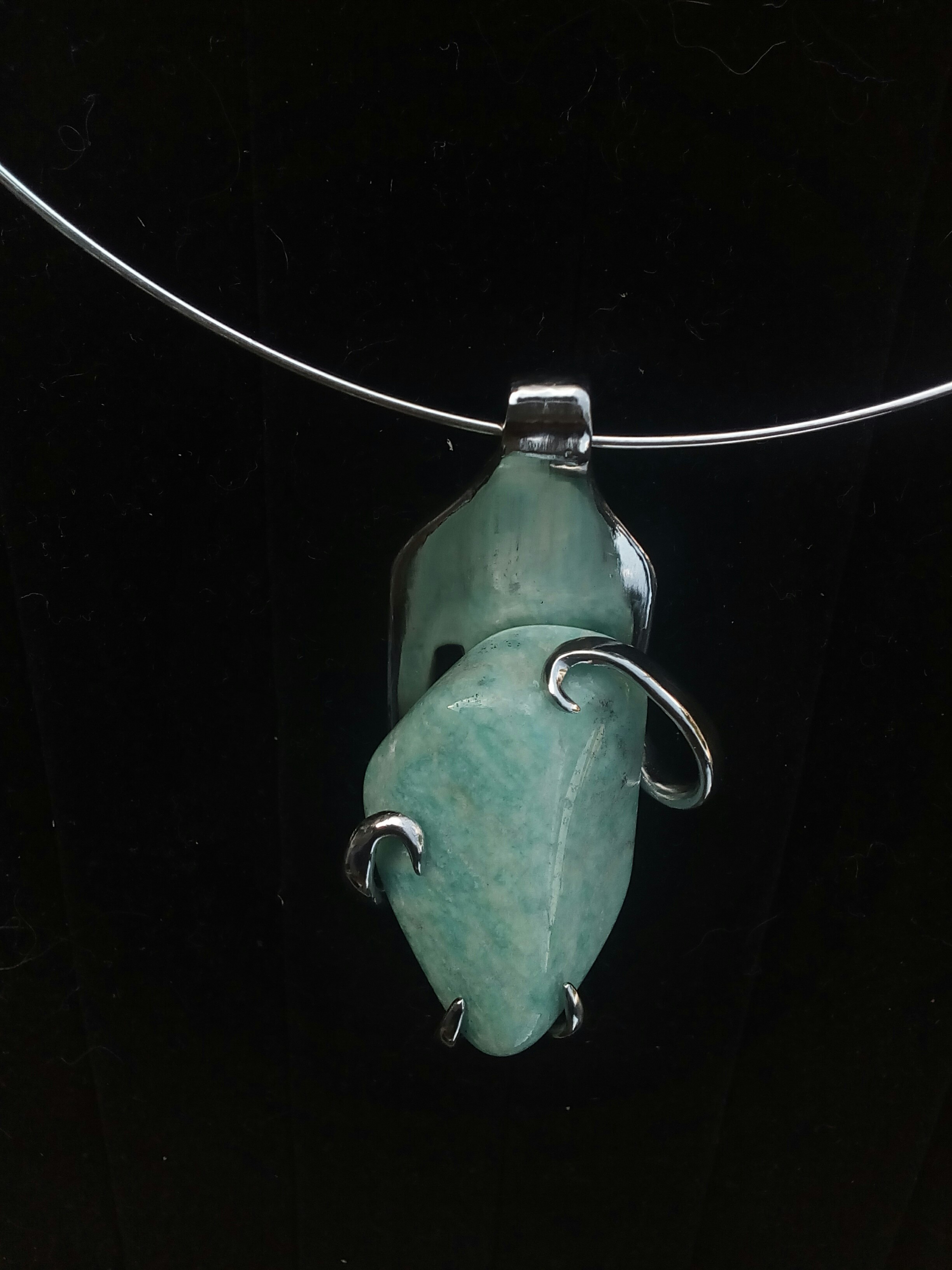 Collier Amazonite Pérou