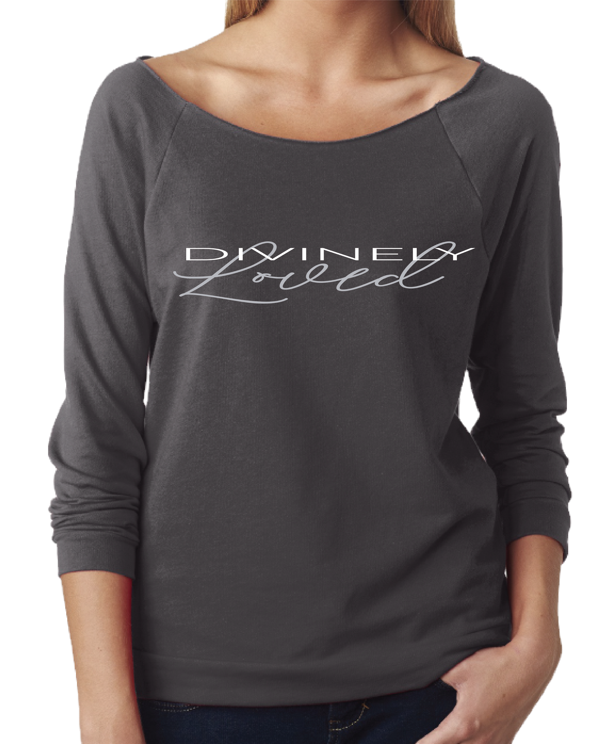 Divinely Loved Shirt - Dark Gray