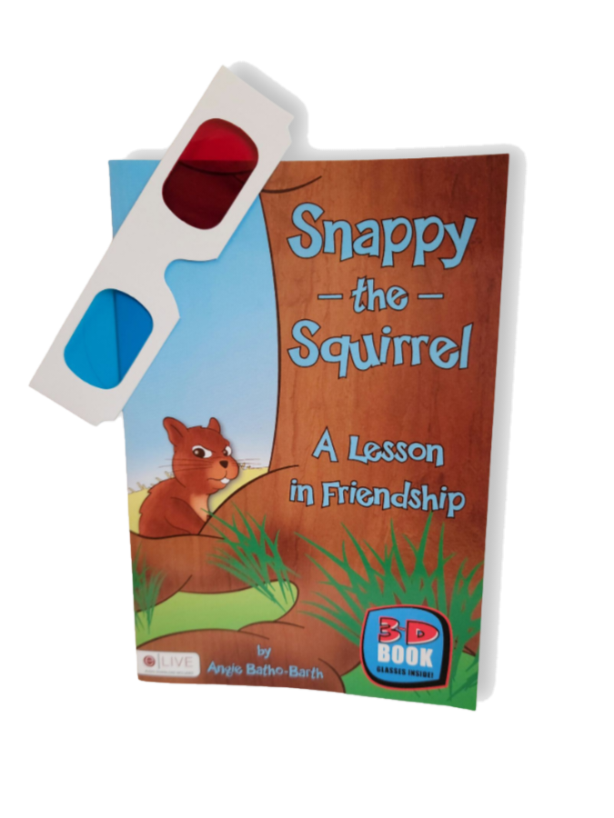 3D Snappy the Squirrel: A Lesson in Friendship