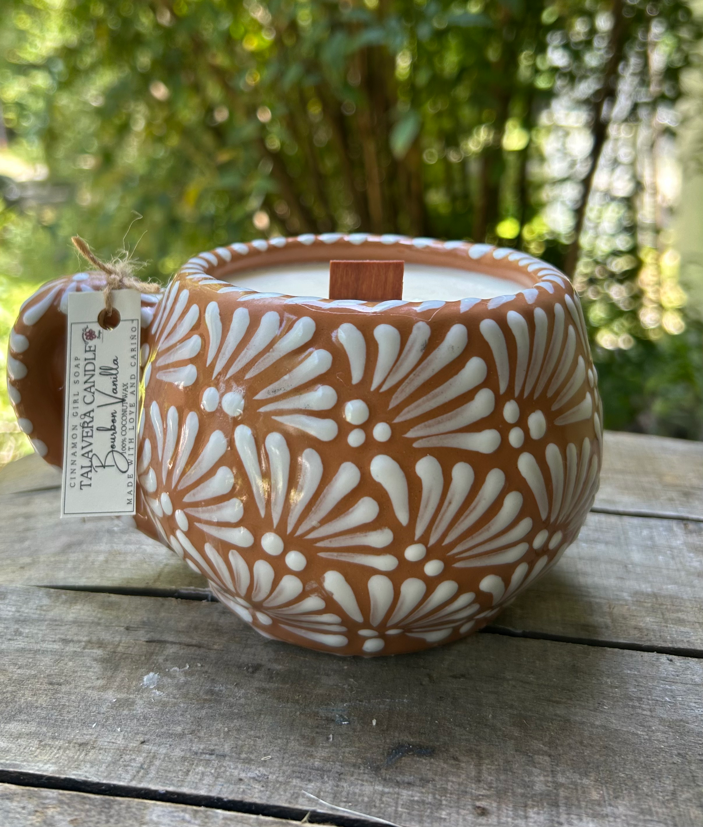 Extra-Large Talavera Mug Candle