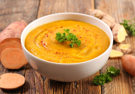 Sweet Potato and Coconut Soup