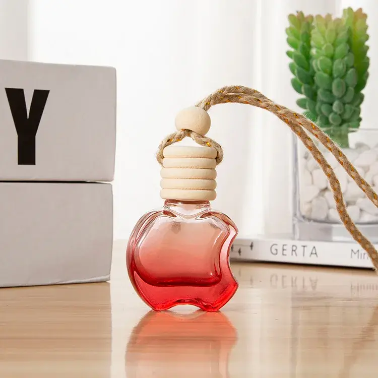 Thumbnail: Baptism Center Apple‑Shaped Gradient Car Diffuser – 6ml Hanging Air Freshener