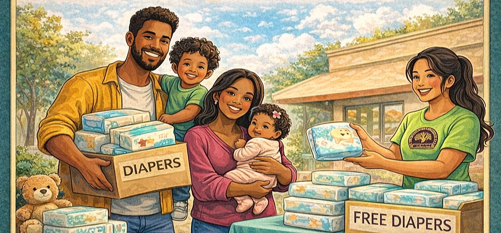 FREE DIAPER GIVEAWAY