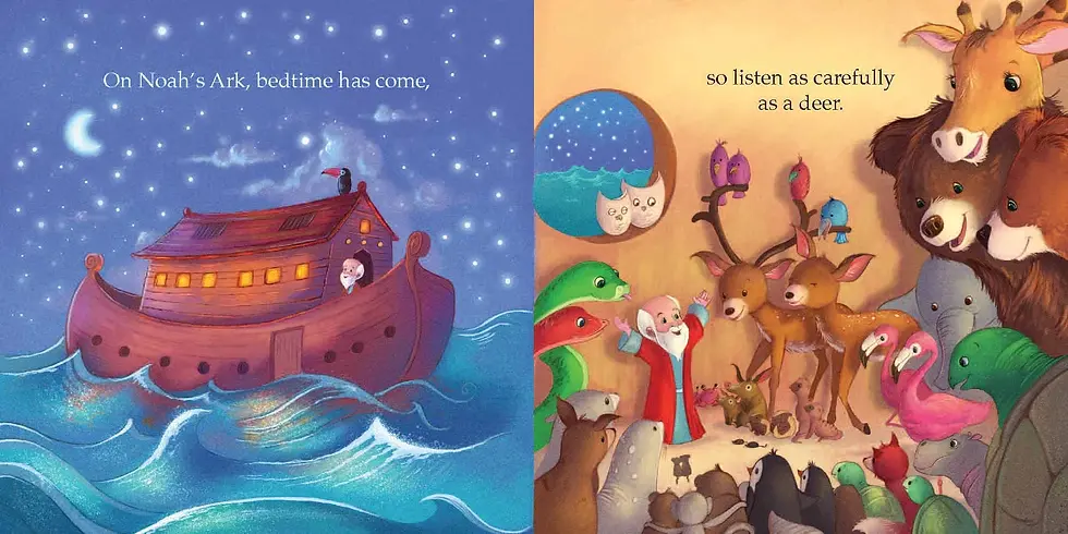 Thumbnail: Bedtime On Noah's Ark Book