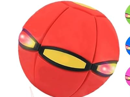 Magic Spring Ball Toy Review (Flying Saucer Metaball with Lights)