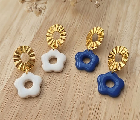 Boucles d'oreilles Valéa - Les merveilles de Sophie