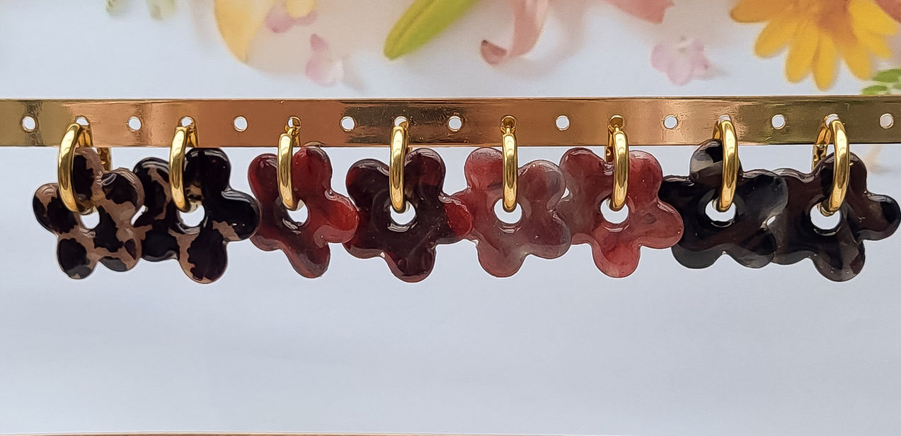 Pampilles Minéralia sur un portant - Les merveilles de Sophie