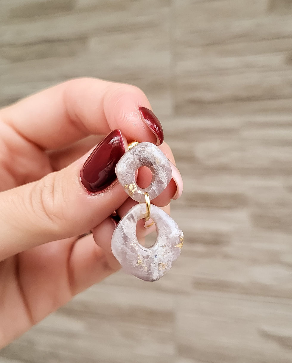 Miniature : Boucles d'oreilles Minéralys