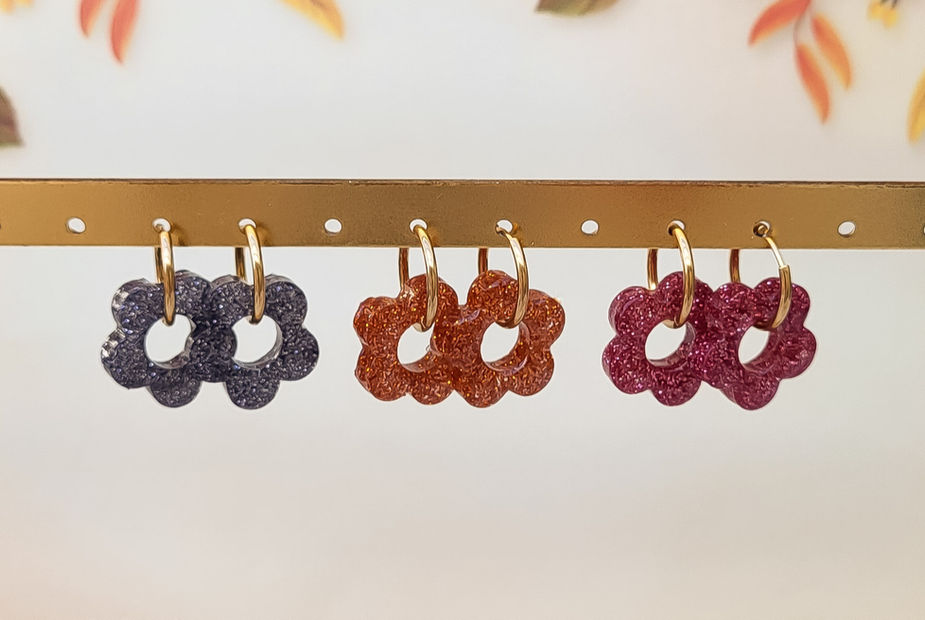 Pampilles Stellina en pâte polymère - artisanal - Les merveilles de Sophie