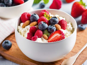 Cottage Cheese and Berry Bowl