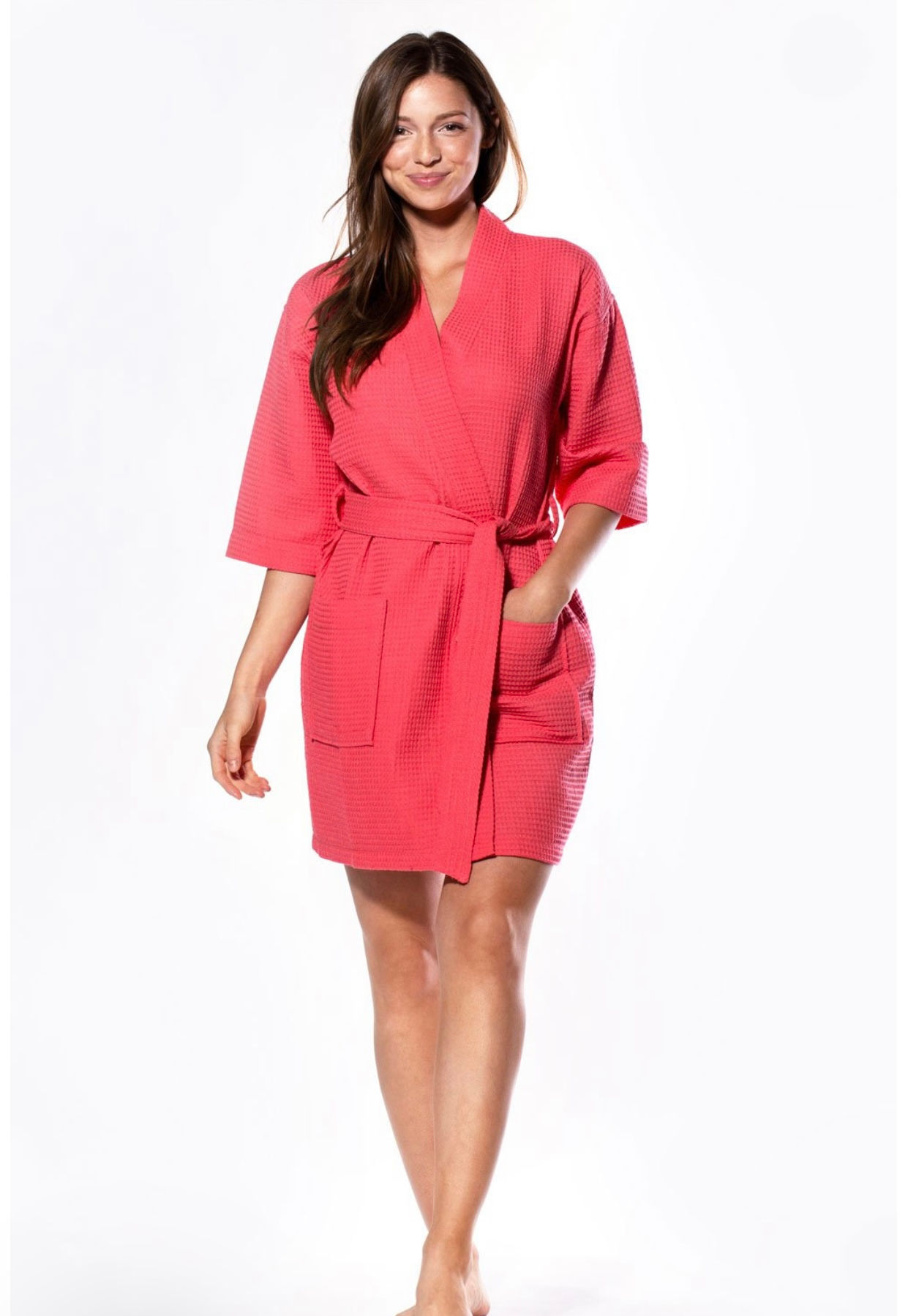 Robe de chambre gaufrée 