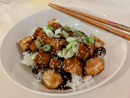 General Tso's Tofu (vegan)