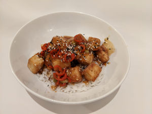 Crispy Chilli Tofu (Vegan)