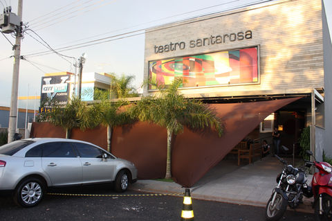 Montagem feita para um evento particular com frente fechada