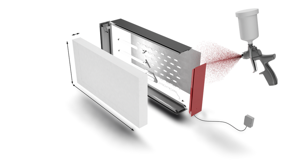 Leuchtkästen und Pylone