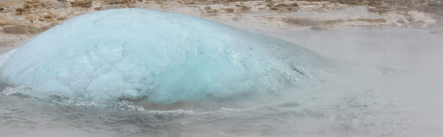 Strokkur... exploding take three...