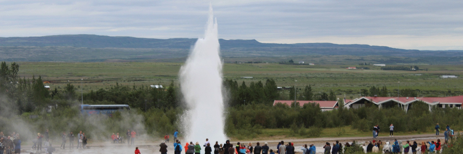 Strokkur erupting