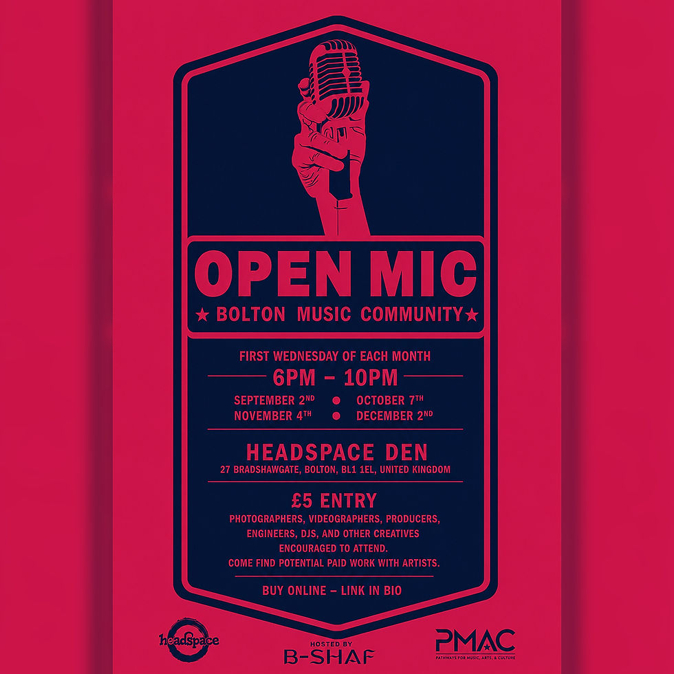 Open Mic PMAC